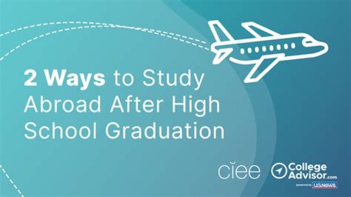 Can you study abroad after high school?