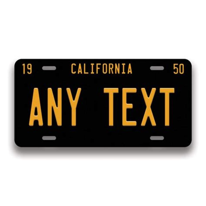 Do plates stay with car in California?