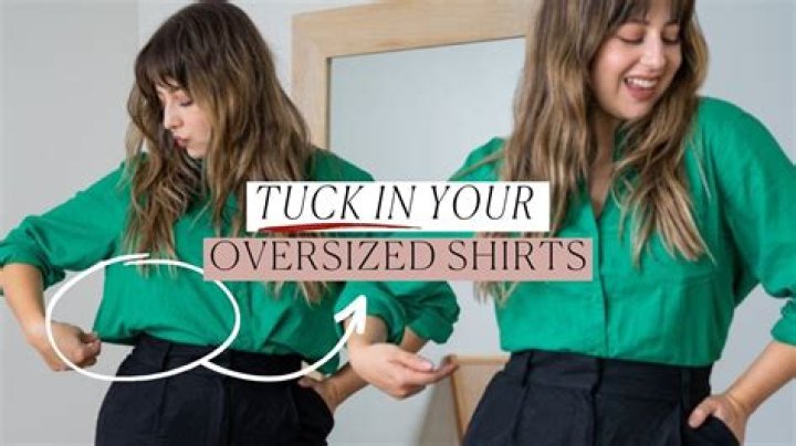 Do you have to tuck in your shirt with a pencil skirt?