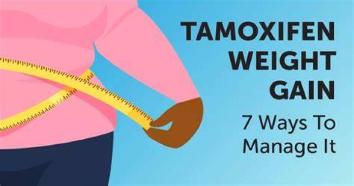 Does taking tamoxifen cause weight gain?