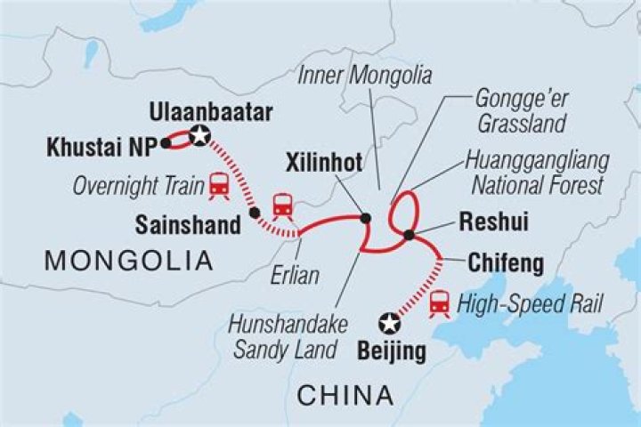 How do I get from Beijing to Ulaanbaatar?