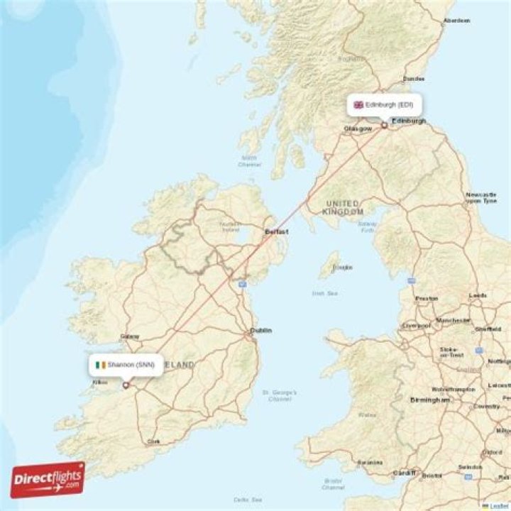 How do I get from Edinburgh to Ireland?