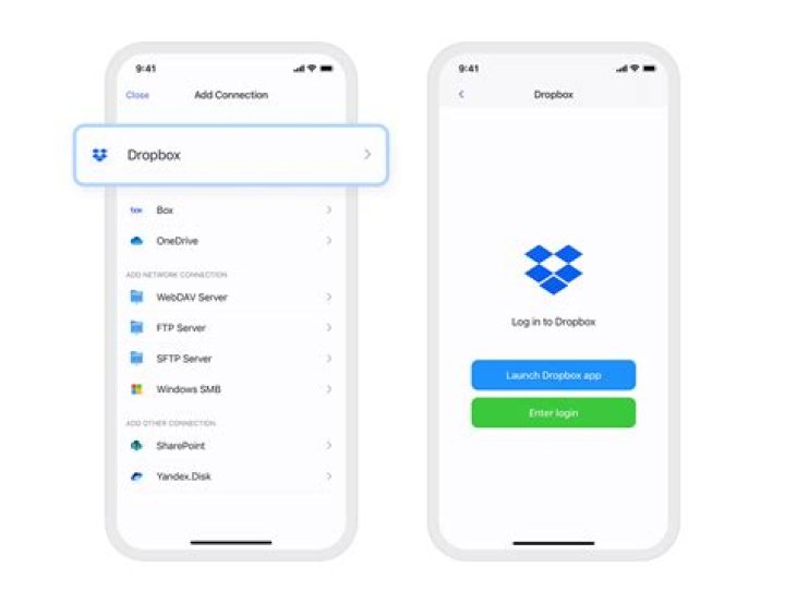 How do I open a Dropbox file on my iPad?