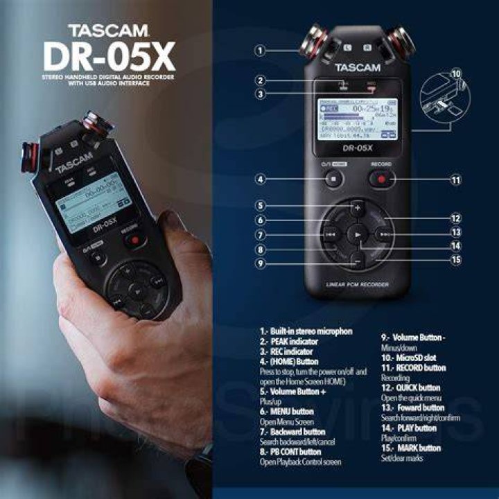How do I overdub my Tascam DR-05?