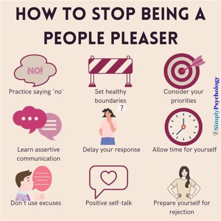 How do I stop being such a people pleaser?