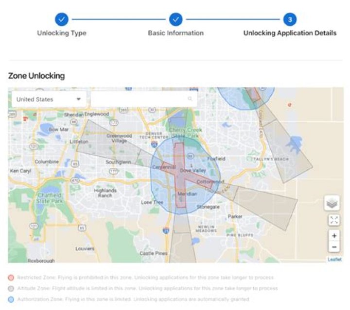 How do you fly DJI drone in authorization zone?