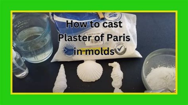 How do you make plaster decorations?