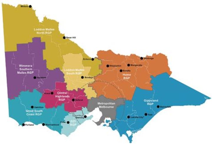 How far is mernda from Melbourne?