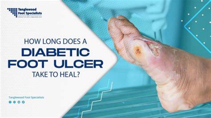 How long will a cut on my foot take to heal?