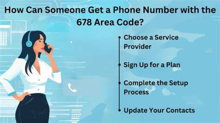 Is 678 area code a cell phone?