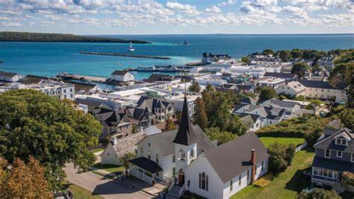 Is Mackinac Island man made?