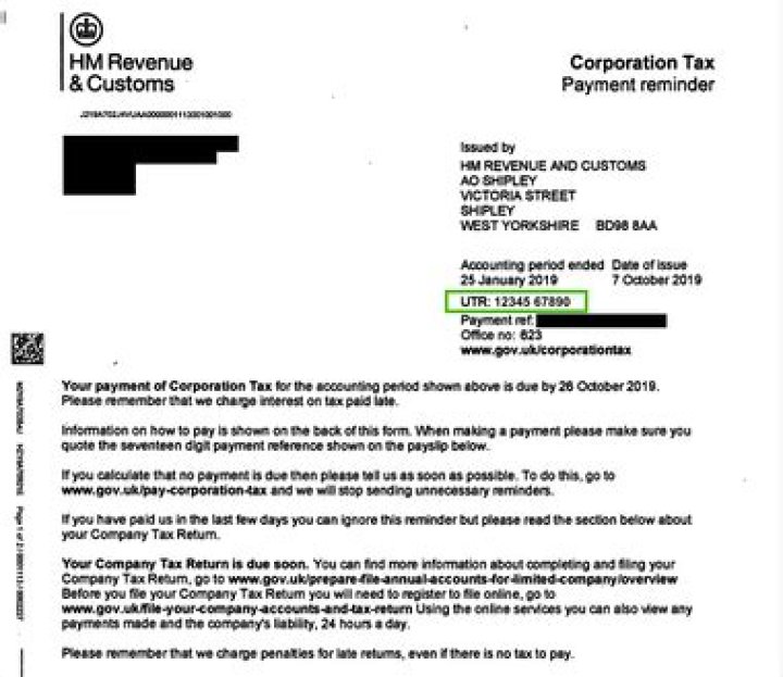 Is tax reference number same as tax number?