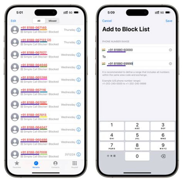 Is there an app to block blocked calls?