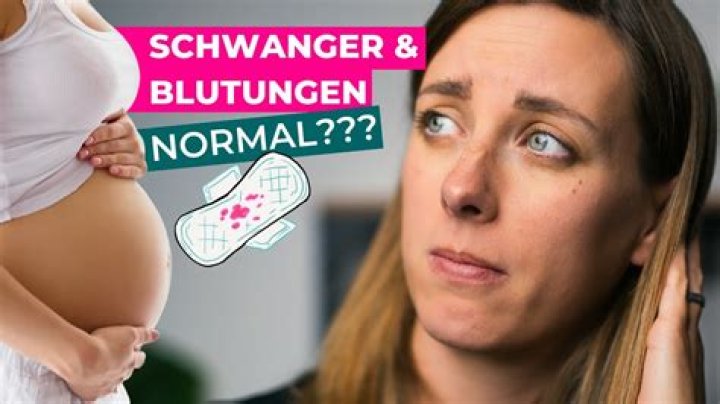Kann man trotz Schmierblutung schwanger sein?