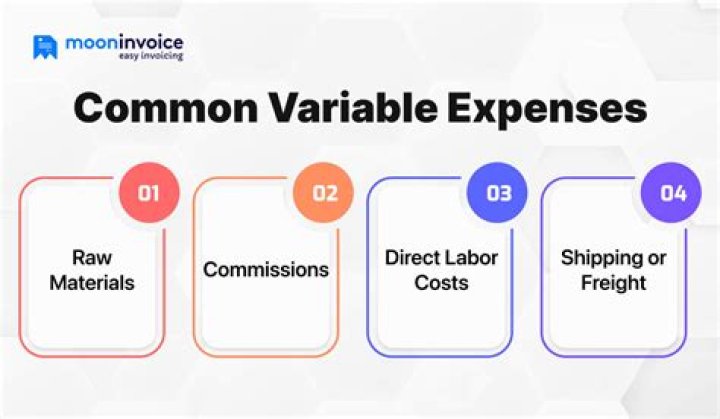What are variable expenses?