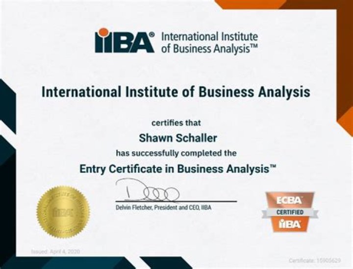 What can I do with a business analytics certificate?