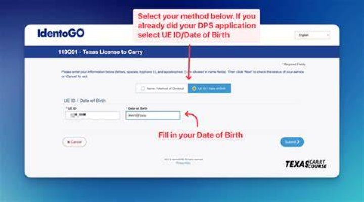 What does IdentoGO look for?