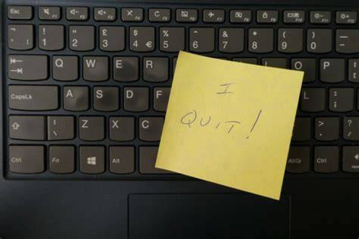 What happens after you resign?