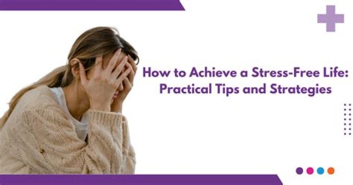 What is a stress free life meaning?