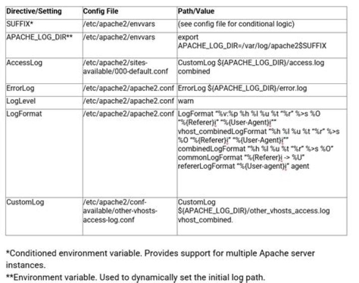 What is Apache access logs?