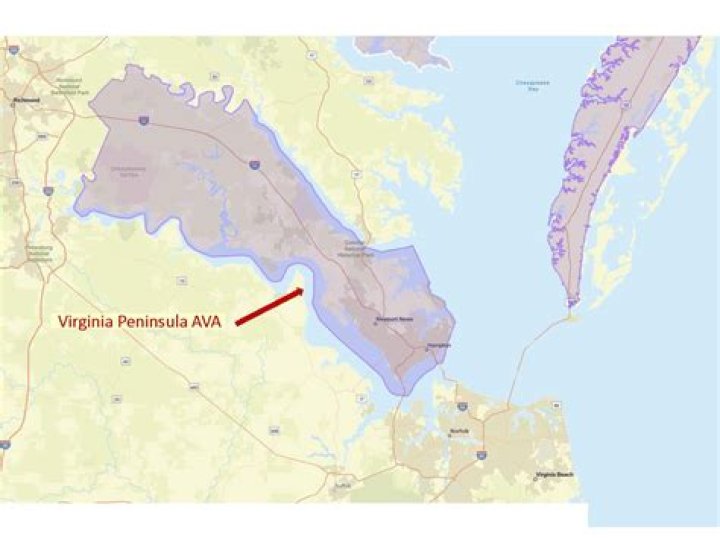 What is considered the peninsula in Virginia?