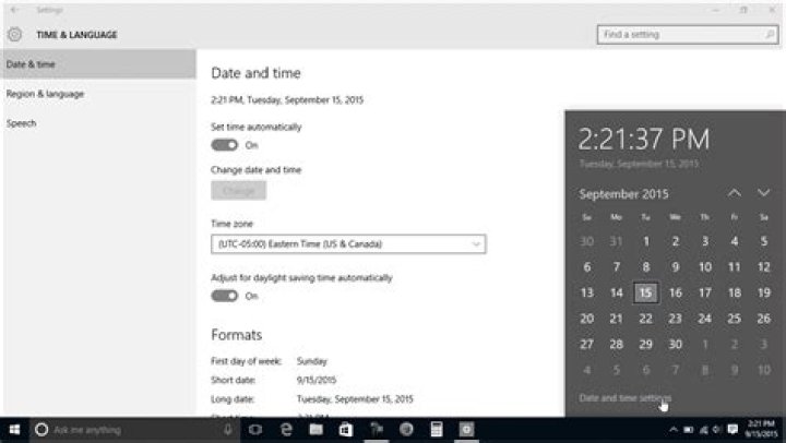 What is date change?
