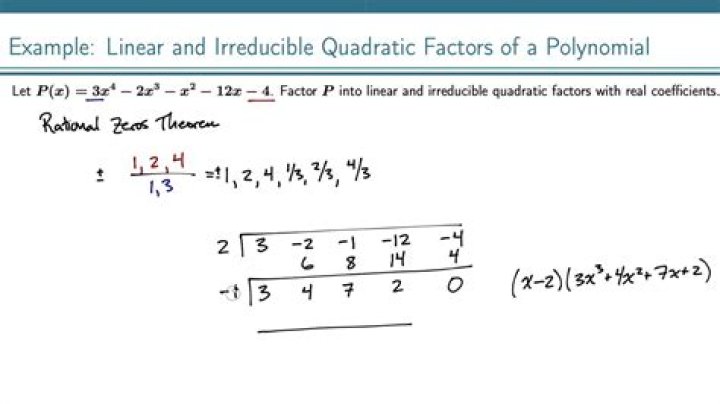 What is meant by irreducible polynomial?