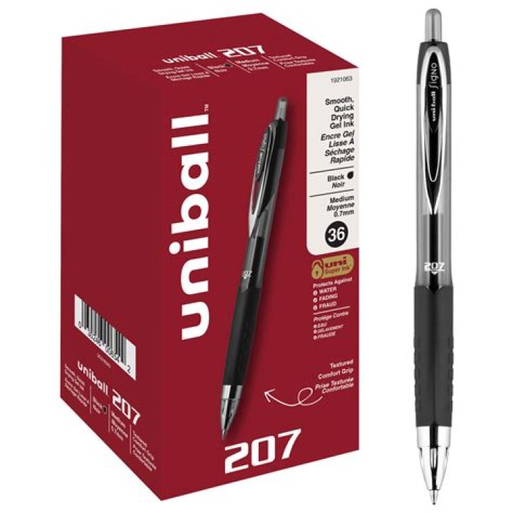 What is the difference between UNI-ball 207 and 307?