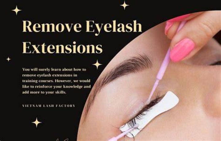 What to use to remove lash extensions?
