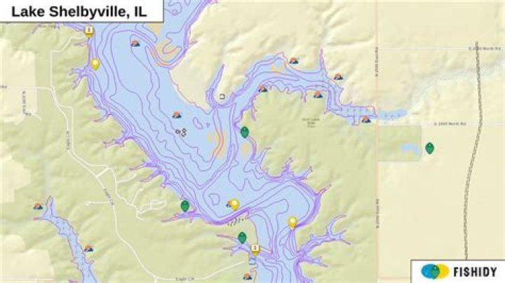 Where can I fish on Lake Shelbyville?