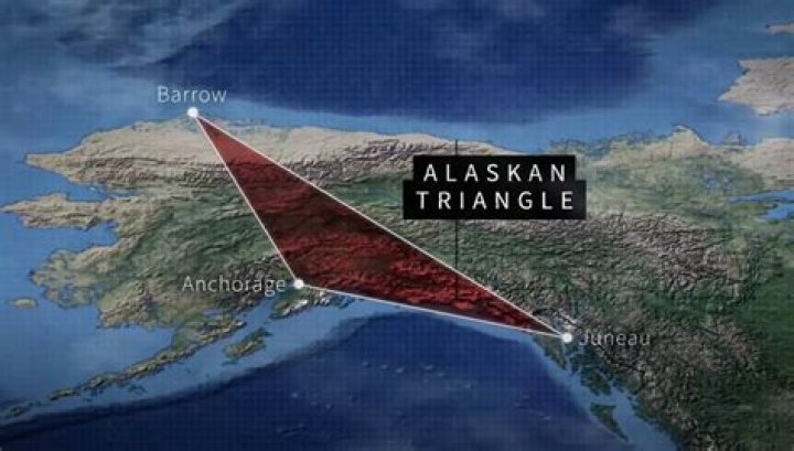 Where is the Alaskan triangle located?