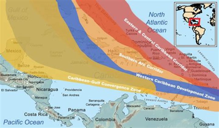 Where is the hurricane zone?