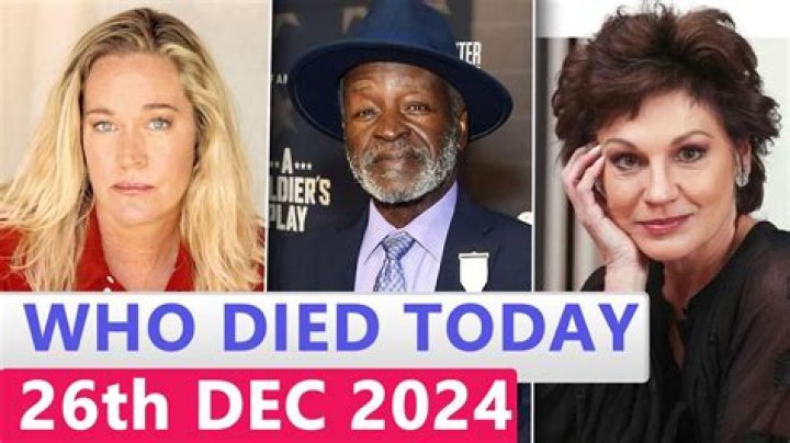 Who died on 26th October?