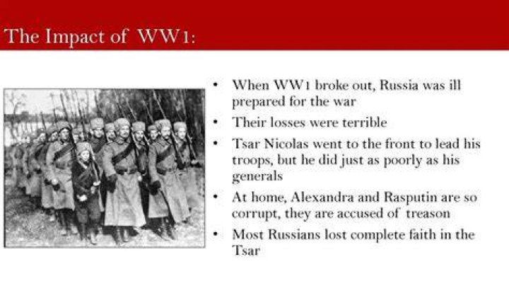 Why did Russia do so poorly in ww1?
