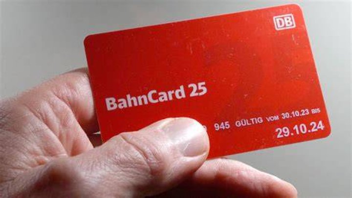 Wie schnell bekomme ich eine BahnCard 25?