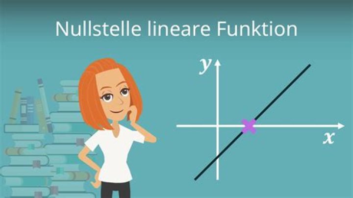 Wie viele Nullstellen kann eine lineare Funktion haben?